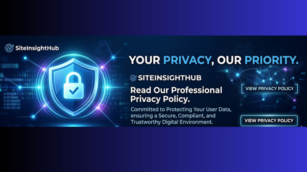 siteinsighthub.com Privacy Policy